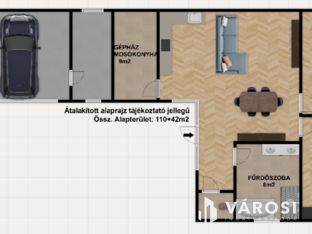 Felújítandó polgári ingatlan, számtalan lehetőség
