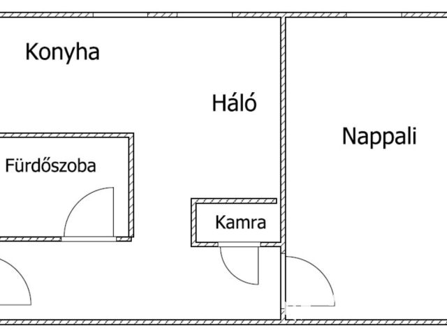 Praktikus kis lakás jó közlekedéssel