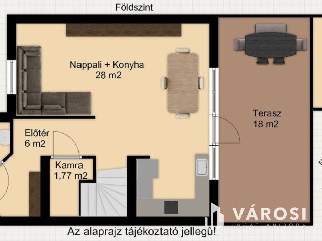 Igényes sorházi lakás saját kerttel Győr-Ménfőcsanakon